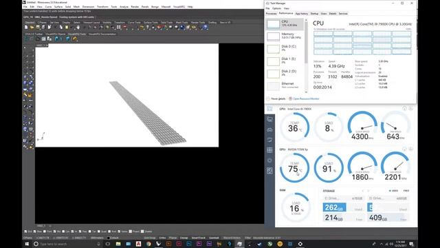 Benchmarking Rhino 5 with Holomark 2 смотреть онлайн