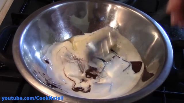 Простая шоколадная глазурь. Шоколадный ганаш, как приготовить.