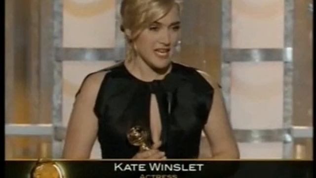 Kate Winslet Win Best Actress - Mini Series Or Tv Movie GG 2012