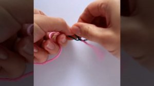 Незаметное соединение нитей при вязании