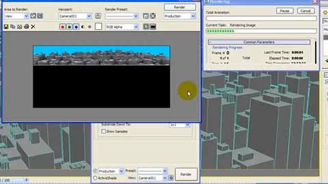 3DS Max Greeble City Tutorial смотреть онлайн