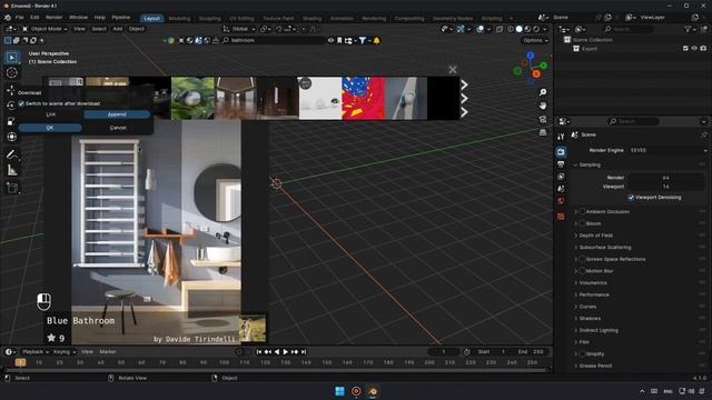 Fluid Shower Simulation In Blender смотреть онлайн