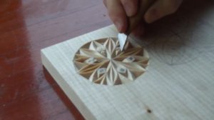 Геометрическая резьба по дереву. Урок 17 1 (geometric wood carving)