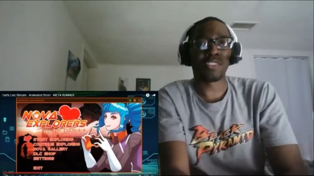 Tari's Live Stream - Animated Short - META RUNNER! REACTION!!! смотреть онлайн