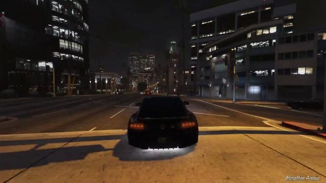 it's midnight and you're driving through the city in gta 5 смотреть онлайн