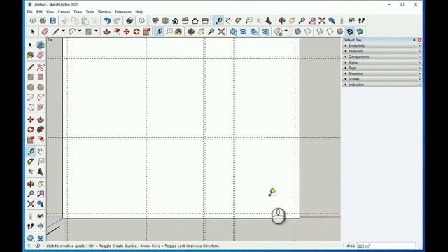 SketchUp Pro 1, Plan & Walls смотреть онлайн