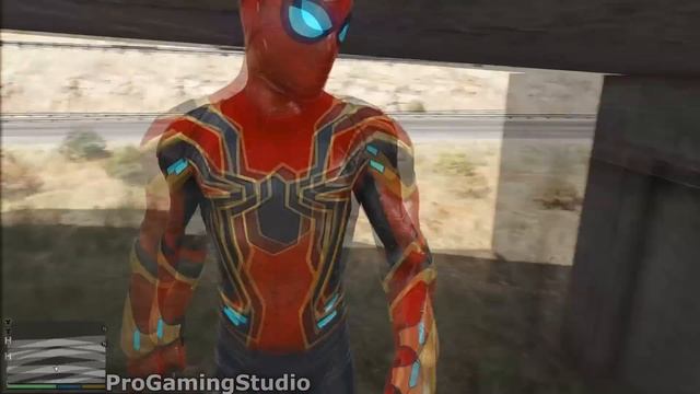Spiderman vs Myths in GTA 5 - Spider-Man Finds Working Myths смотреть онлайн