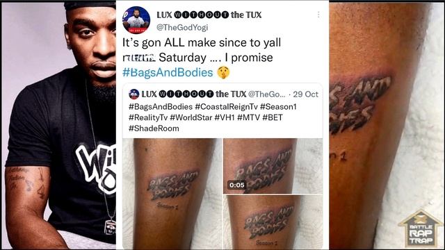 Battle Rapper GETS TATTOO For HITMAN HOLLA Show + INFO‼️😤
