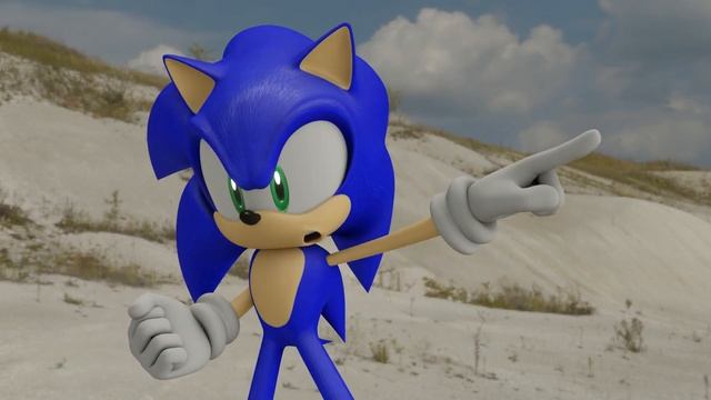 Very Rough Sonic BLENDER TEST ANIMATION смотреть онлайн