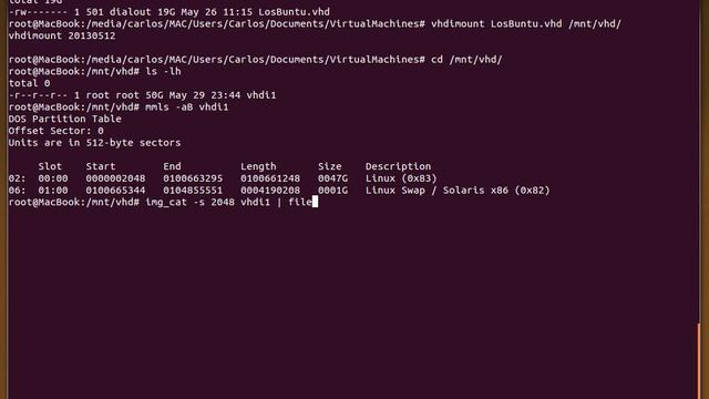 Mounting a VHD image in Linux Ubuntu смотреть онлайн