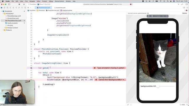 SwiftUI tutorial for Beginners - @State vs @Binding - How to pass data between views? смотреть онлайн