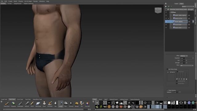 MUDBOX CHARACTER TEXTURING: photorealistic skin projection painting tutorial смотреть онлайн