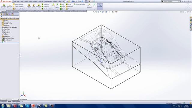 Stock at SolidWorks for MasterCAM X смотреть онлайн