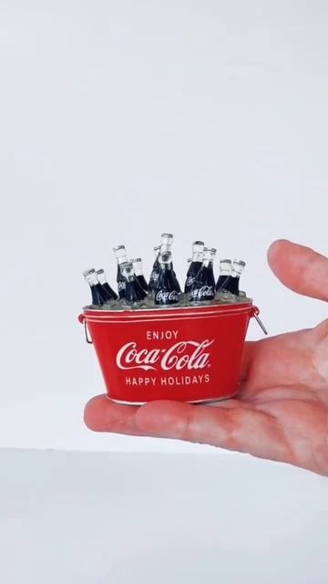 Tiny Coca-Cola On Ice