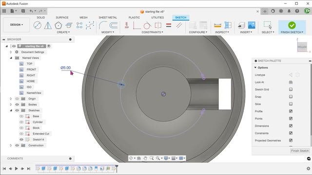 Fusion 360 | Shell, Web and Rib? смотреть онлайн