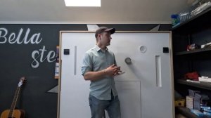 Как сделать проходной выключатель с помощью натяжного потолка