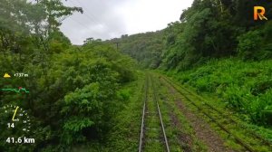 🚄 SmartTV ➤ В дождливый день, по маршруту Куритиба - Морретес, на экспрессе Серра-Верде, Бразилия!