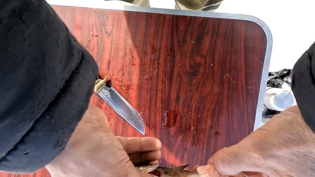 Зимняя апрельская рыбалка. Жарим окуней прямо на льду.