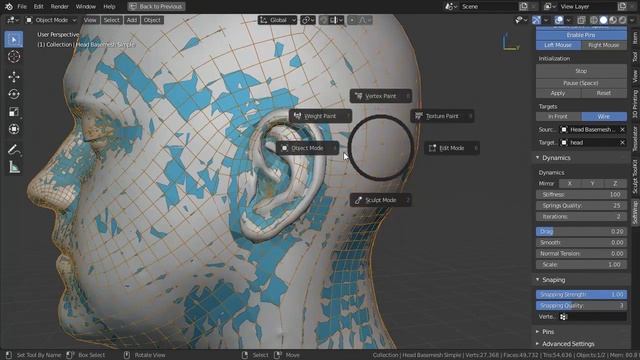 BLENDER 2.8 COOL MORPH REMESH RETOPOLOGY RE-MODELING ADDON смотреть онлайн