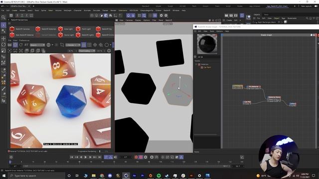 Cinema4d Procedural Subsurface Scattering Texture in Redshift смотреть онлайн