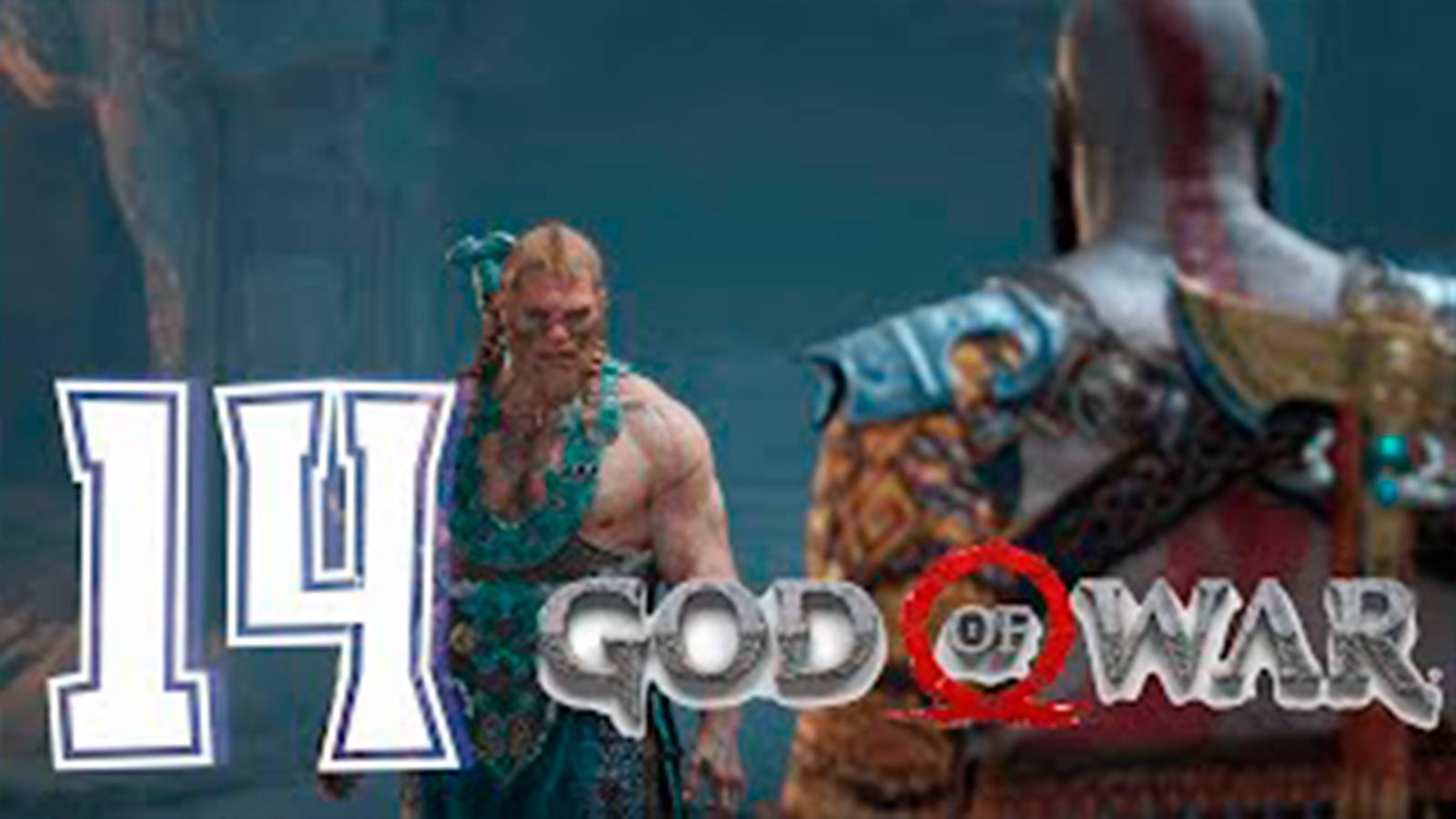 Прохождение God of War 4. часть 14. Босс Магни и Моди