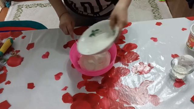 Сметанник. Казакша рецепті. Сметанный пирог. Қаймақты бәліш.