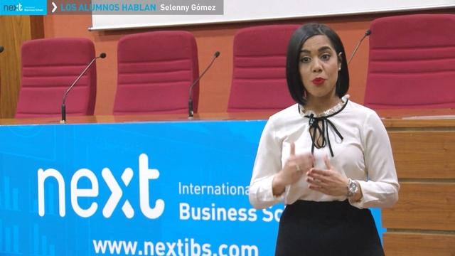 Selenny Gómez - Los Alumnos Hablan de Comunicación Política en Next IBS смотреть онлайн