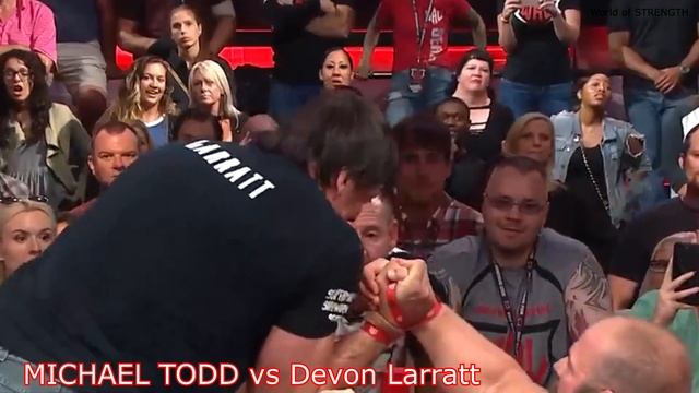 Devon Larratt vs Michael Todd | All Armwrestling Matches смотреть онлайн