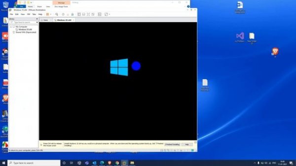 vmware workstation install and trial reset