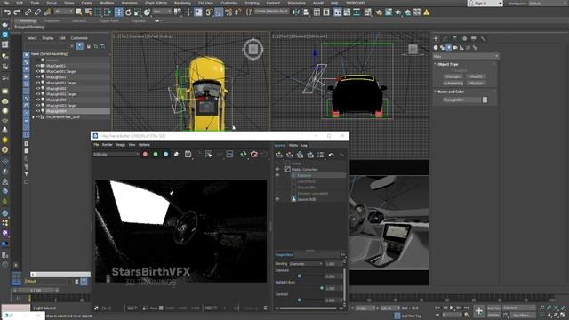 Vray Automotive Interior Rendering Tutorial in 3Ds Max смотреть онлайн
