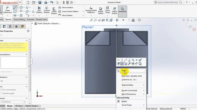 Solidworks tutorial - how to make water tank смотреть онлайн