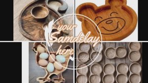 Менажница деревянная