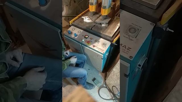 YILMAZ TK 501 Одноголовочная сварочная машина #obbu.ru смотреть онлайн