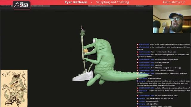 Characters with Ryan Kittleson – ZBrush 2023 смотреть онлайн