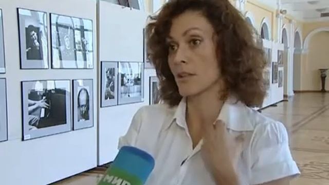 Baku 2009. Interviu Tv "MIR". Alexandra Kremer-Khomassouridze. смотреть онлайн