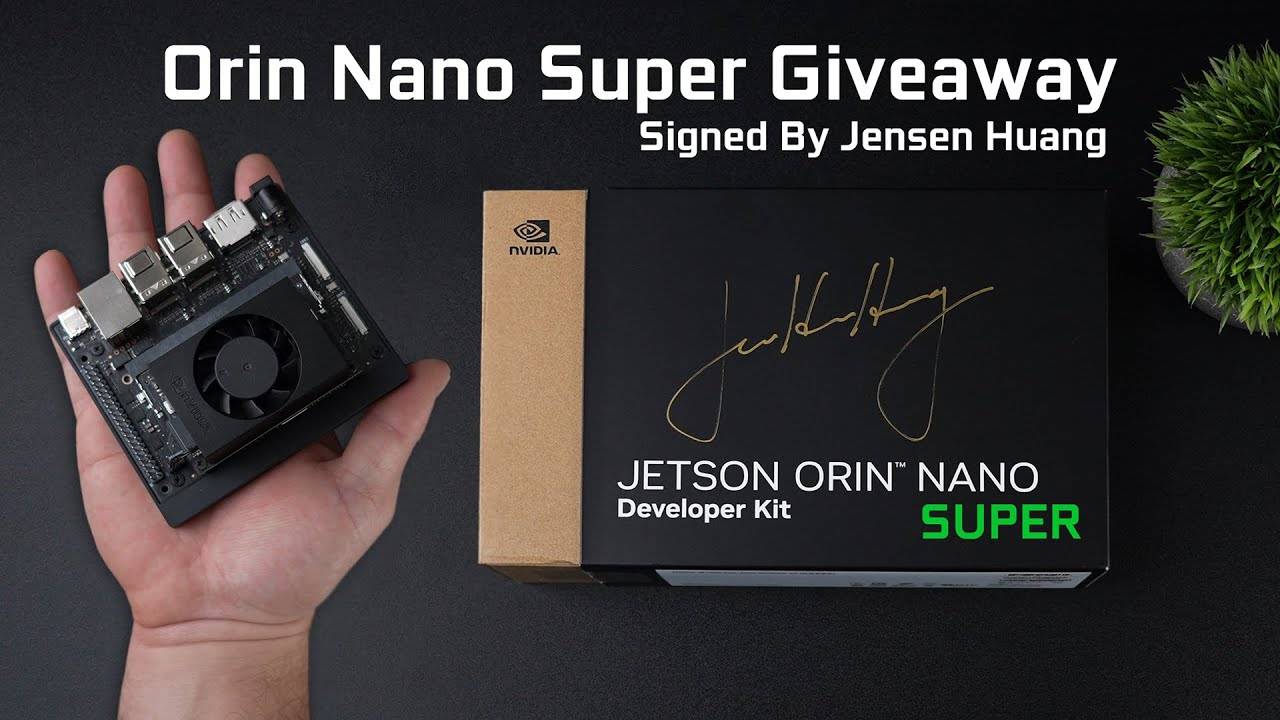 Jetson Orin Nano Super: Mini Ai Super SBC! + Giveaway Signed By Jensen Huang! смотреть онлайн