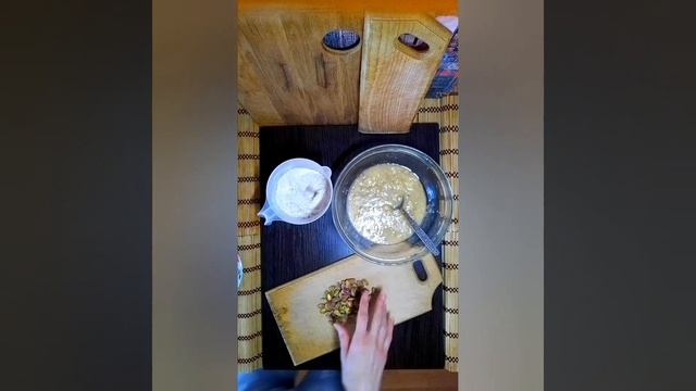 БАНАНОВЫЙ КЕКС. Постный, бюджетный и очень вкусный #cookies #recipe #выпечка #печенье #cookie