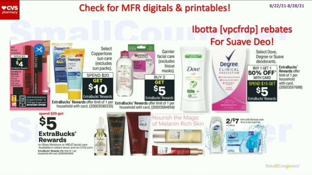 CVS Deals Breakdown 8/22/21-8/28/21! Glitches! Timestamp in Comment! All Digital and Printable Deal смотреть онлайн