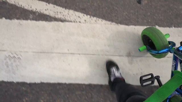 MINI BMX RIDING ON A BOAT!
