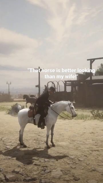 "That horse is better looking than my wife!" (RDR2 Online) смотреть онлайн