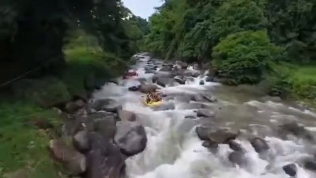 River rafting on way of Krabi with R R kabel