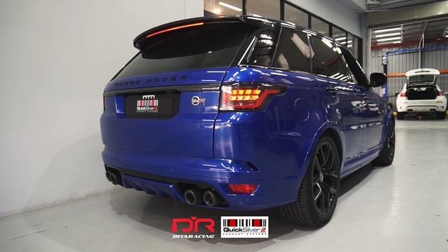 RANGE ROVER SVR QUICKSILVER EXHAUST MALAYSIA | BEST SVR EXHAUST SOUND