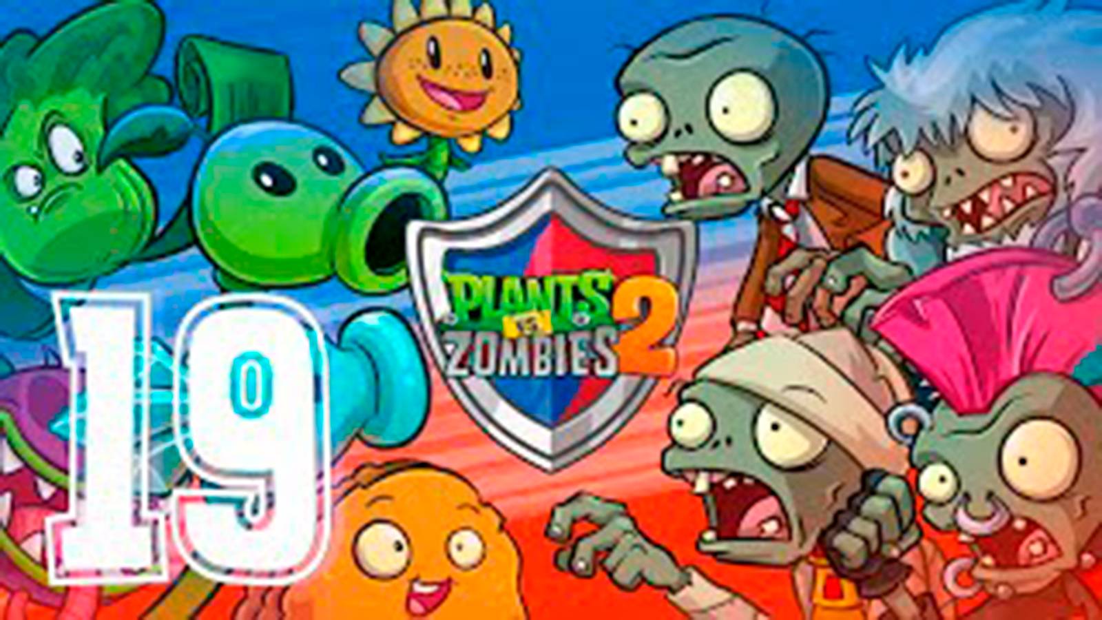 Прохождение Растение против зомби 2. серия 19