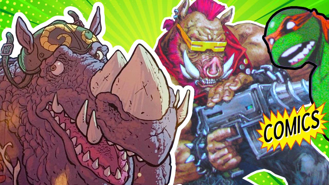 Бибоп и Рокстеди уничтожают всё! // Черепашки Ниндзя Комикс