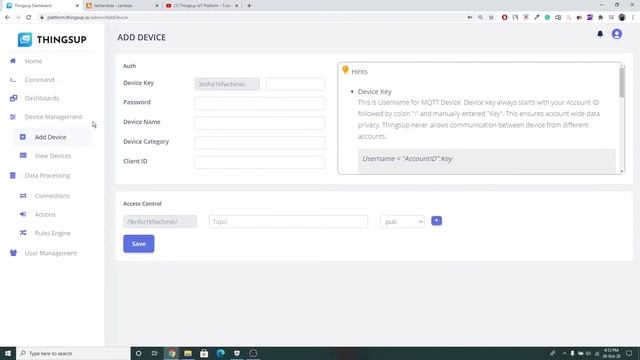Thingsup IoT Platform - Tutorials - Part #9 - AWS Lambda смотреть онлайн
