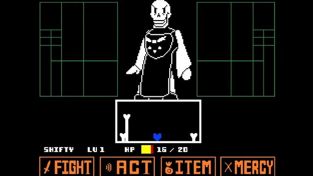 Storyshift | Papyrus Fight + Fight Ending смотреть онлайн