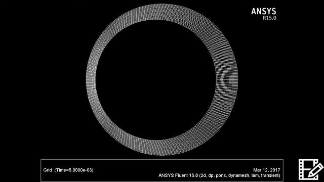 Whirling motion of a Journal inside a Squeeze Film Damper (SFD) using Adaptive Grid смотреть онлайн