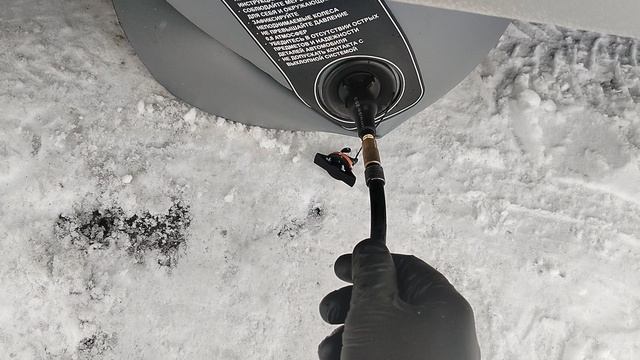 Надувной автомобильный домкрат SLON. Стравливание давления. смотреть онлайн