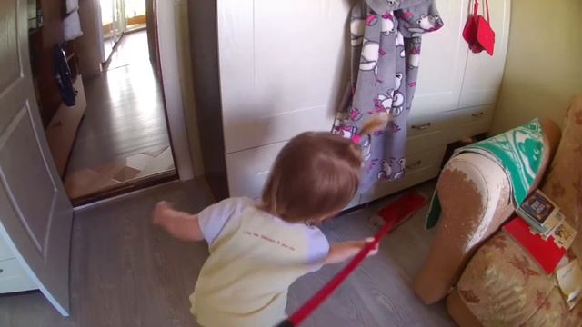 VLOG: Большая уборка./ Мамина помощница/ Ох уж эти детки смотреть онлайн