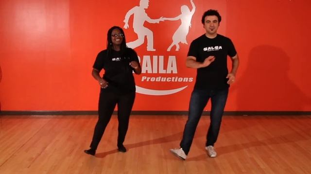 Toe Heel Swivel Shine - Salsa Advanced Step